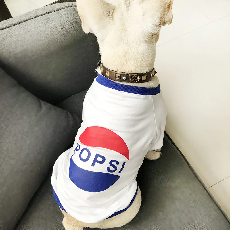 

Summer French Bulldog Cotton Tshirt Pet Dog Clothes for Small Dogs Clothing Chihuahua Tee Yorkies Pug Costume Dog Accessories
