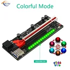 Цветной Райзер COVYIV 012 Pro PCI-E PCIE PCI E PCI Express Card GPU 1X X16 6pin SATA Adapter Cable Mining Riser для видеокарты