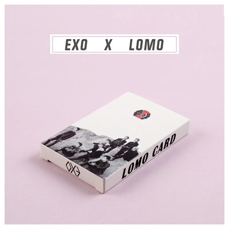 KPOP 32 шт./компл. EXO исследование ломо-карт Фотокарта одержимость XIUMIN SUHO LAY BAEKHYUN CHEN