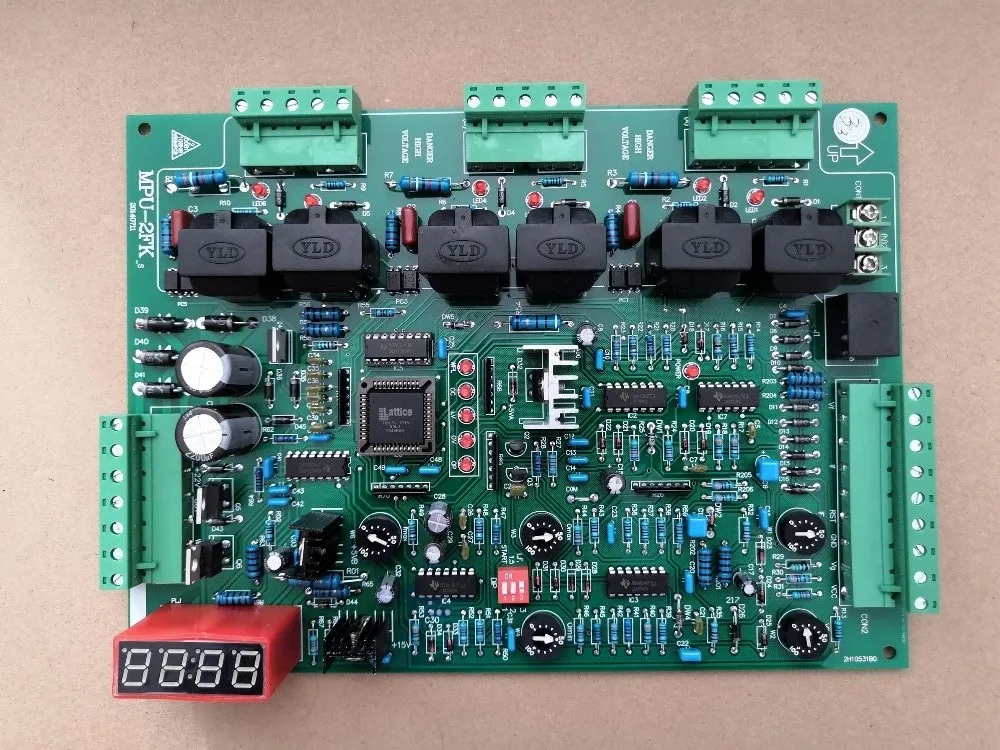 Средней частоты контрольная плата для печи стандартная печатная источника