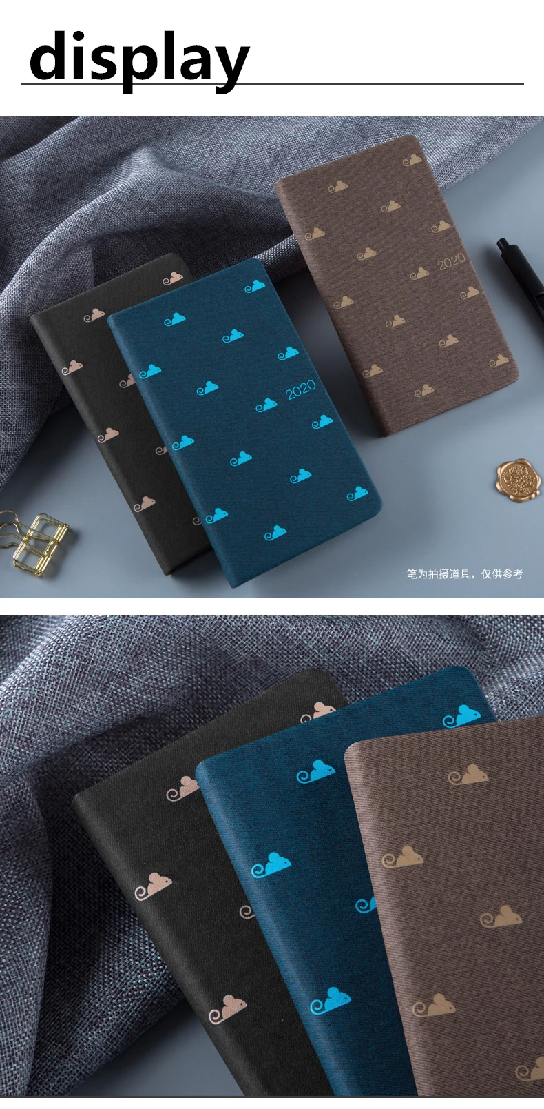 Kawaii A6 планировщик ноутбук планировщик крыса расписание эффективность Органайзер с распорядком дня Еженедельный ежедневный Ежемесячный план Офис Стационарный