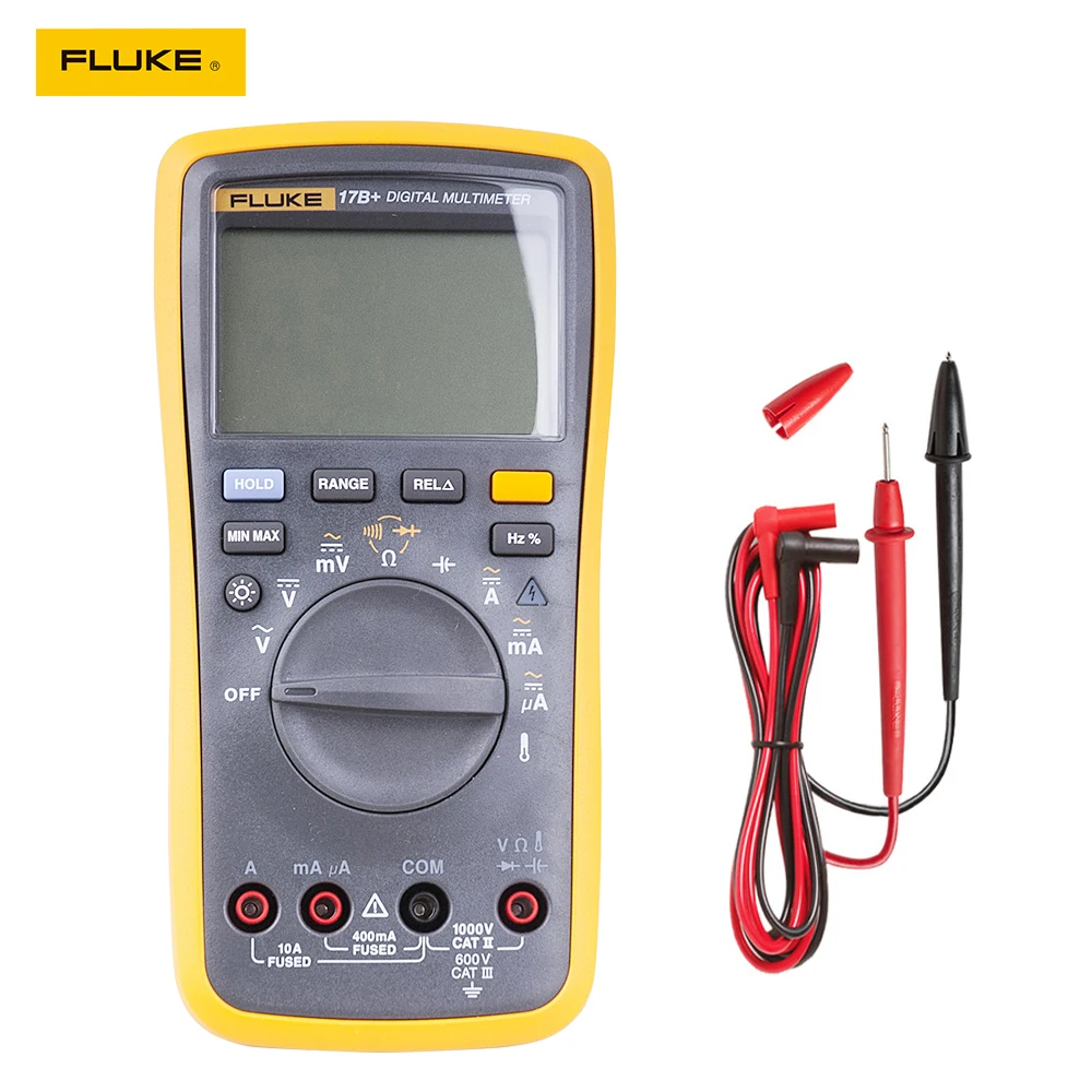 Фото Fluke 17B + цифровой мультиметр тестовые наконечники TL75 мягкий чехол Fluke 17B + цифровой мультиметр тестовые наконечники TL75 мягкий чехол