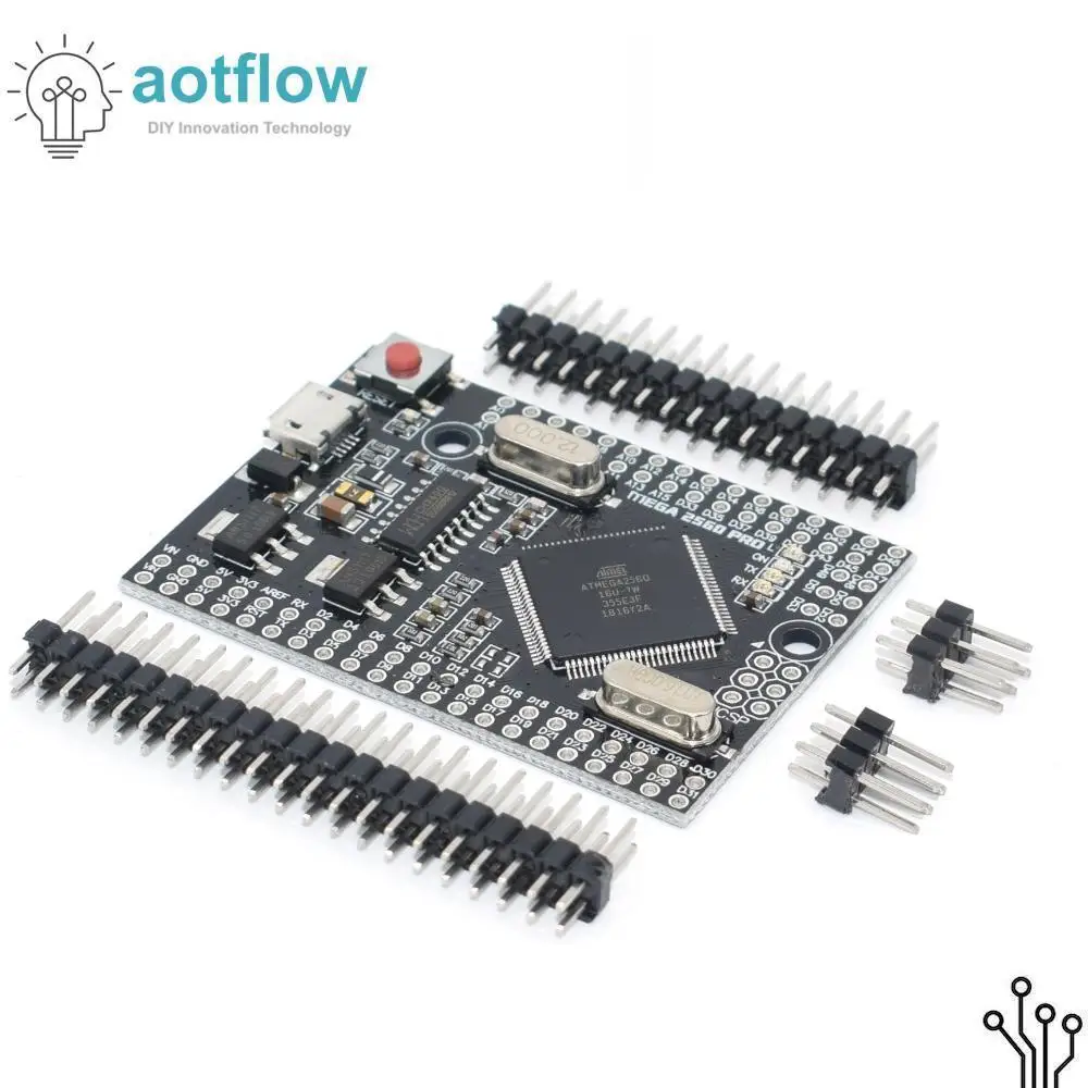Мега 2560 PRO добавьте CH340G/ATMEGA2560 16AU чип с мужской pinheaders совместимый для arduino Mega2560