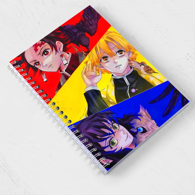 Распродажа блокнот аниме киметасу no Yaiba Kamado Tanjirou бумажный ежедневник планировщик