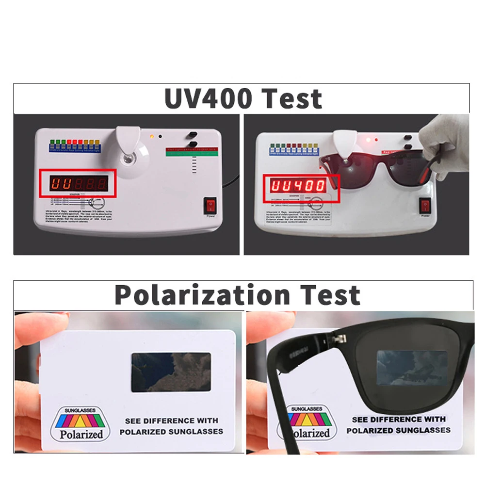 

2021 New Polarized Sunglasses for Men and Women UV400 Protective Frame Classic Retro Driving Sunglasses