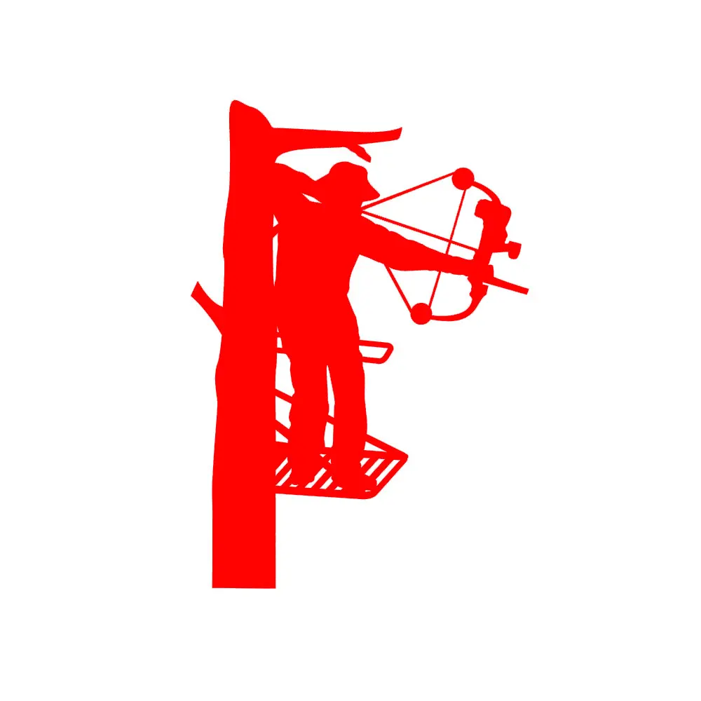 Для лука охотника Дерево Стенд грузовик автомобиль окно наклейка бампер стикер