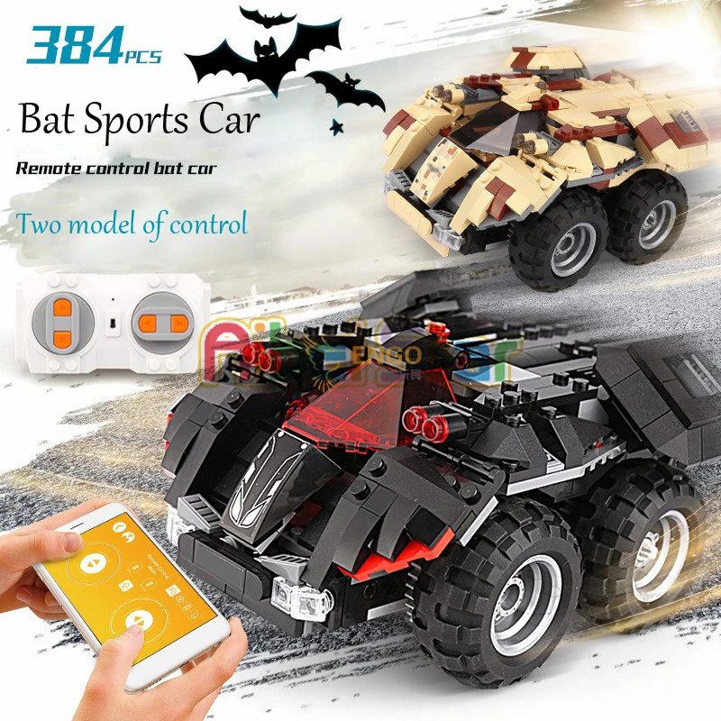 Строительные блоки гоночный автомобиль технический пульт дистанционного