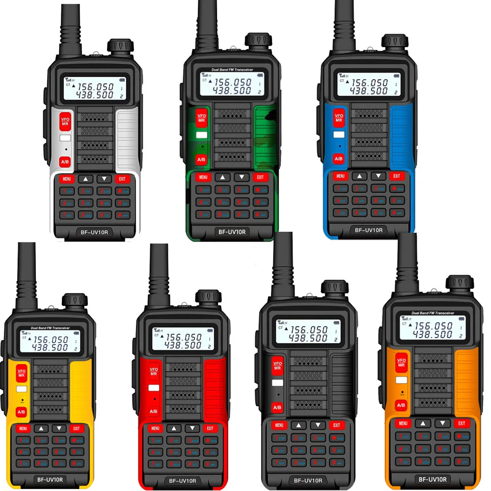 2021 BAOFENG 10 Вт Профессиональная портативная рация UV-10R 50 км 128 каналов VHF UHF