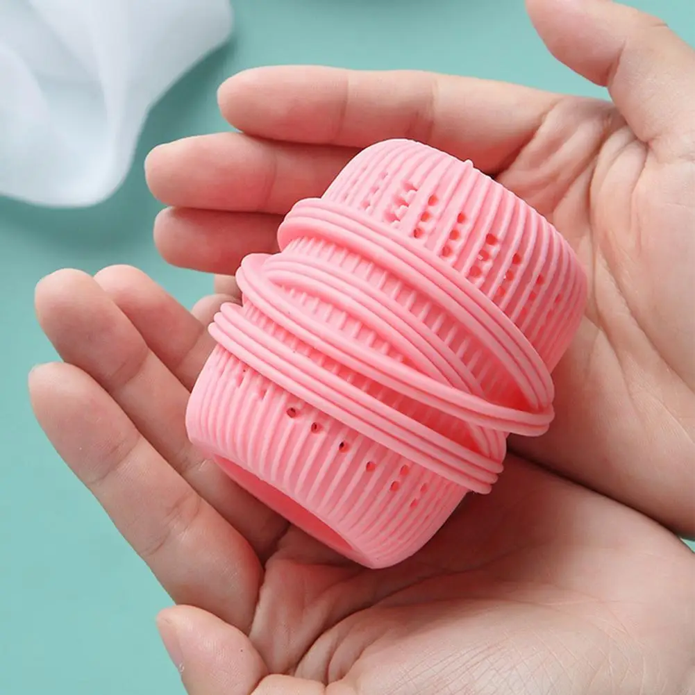 

2.75*1.77inch Anti-winding And Anti-knotting Laundry Ball Decontamination Ball Safe and Non-fading No Smell Wholesale