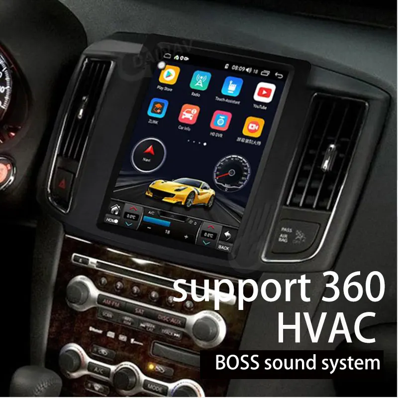 

Android 10.0 car stereo auto radio Tesla style For MAXIMA 2009 2010 2011 2012 car radio multimedia player GPS navigation