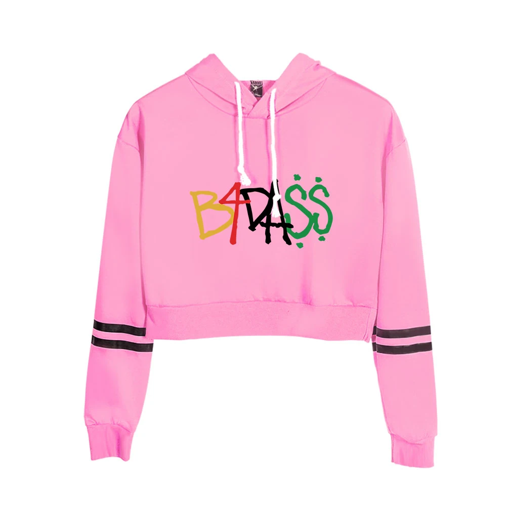 

Joey Badass Fashion Crop Hoodies Women Hooded Pullover Crop Top Hot Sale Casual Streetwear Clothes