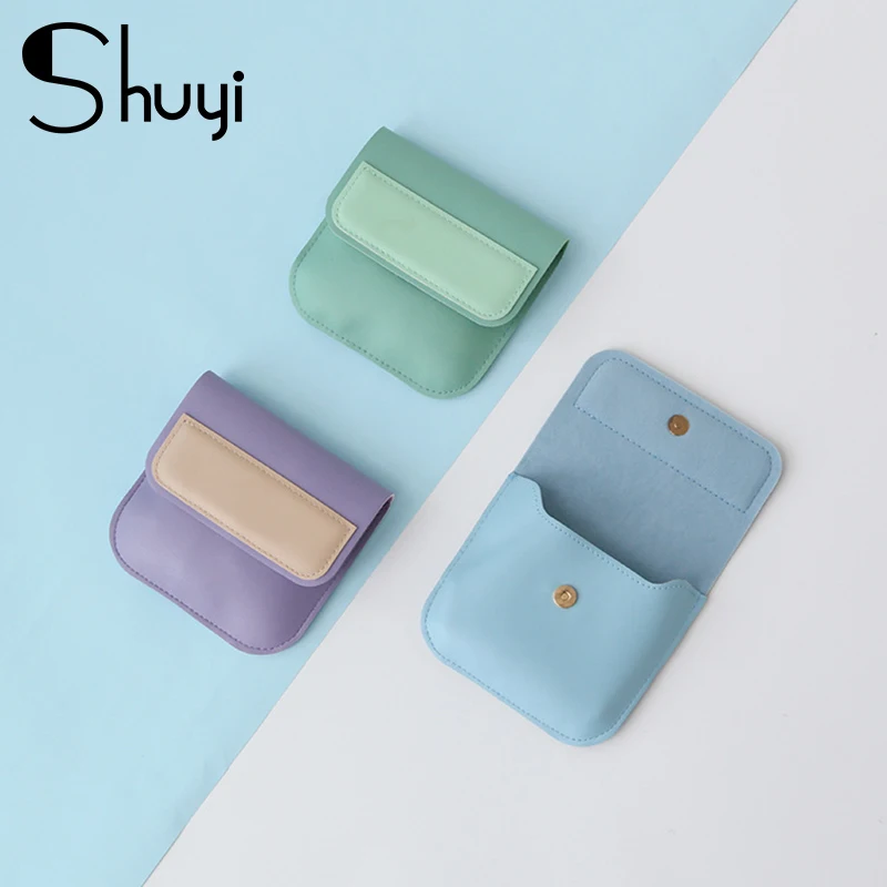 Женский кошелек карамельных цветов модная сумочка из искусственной кожи