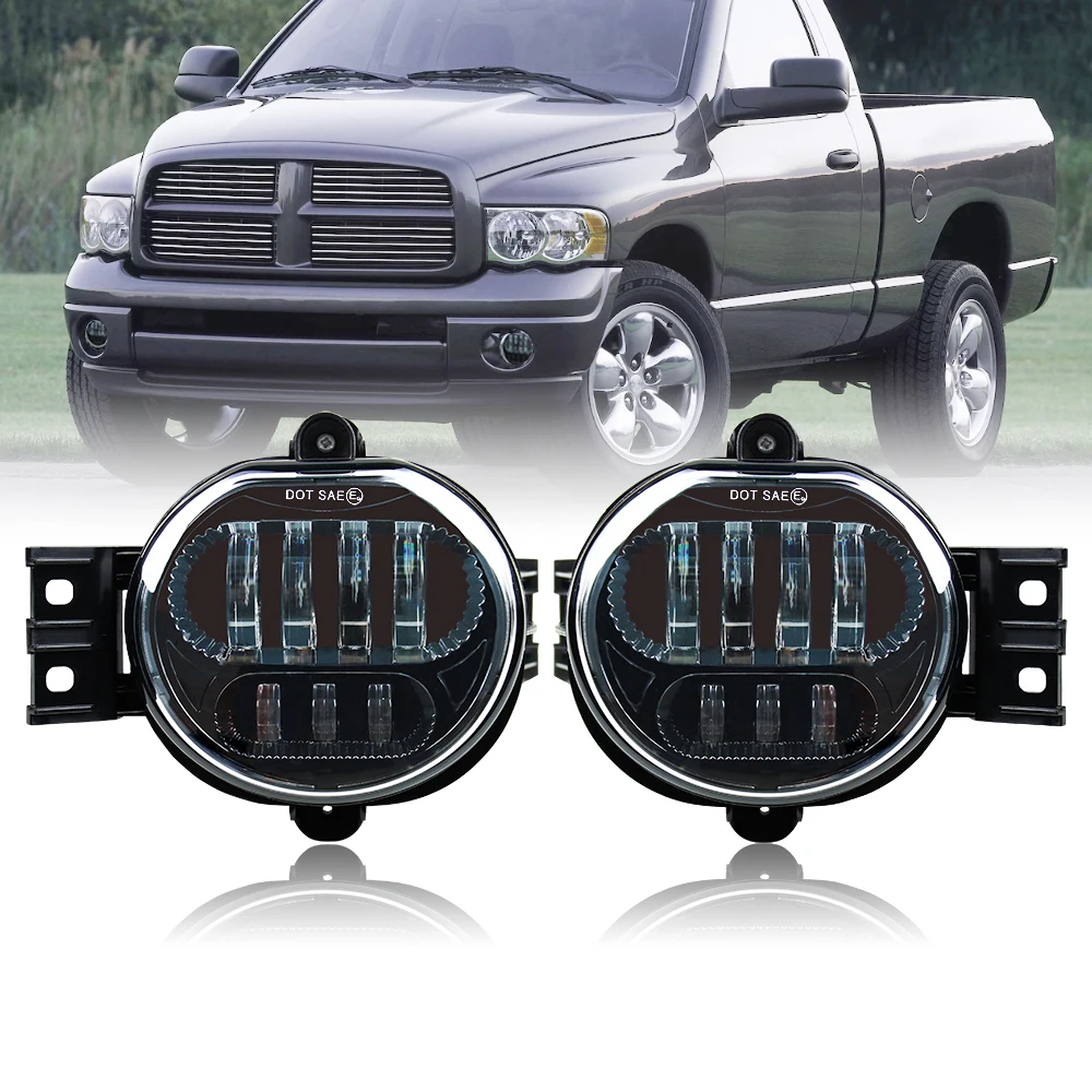 

Светодиодная противотуманная фара, вспомогательная лампа 63 Вт, подходит для 2003 2004 2005 2006 2007 2008 2009 автомобиля Ram 1500-3500