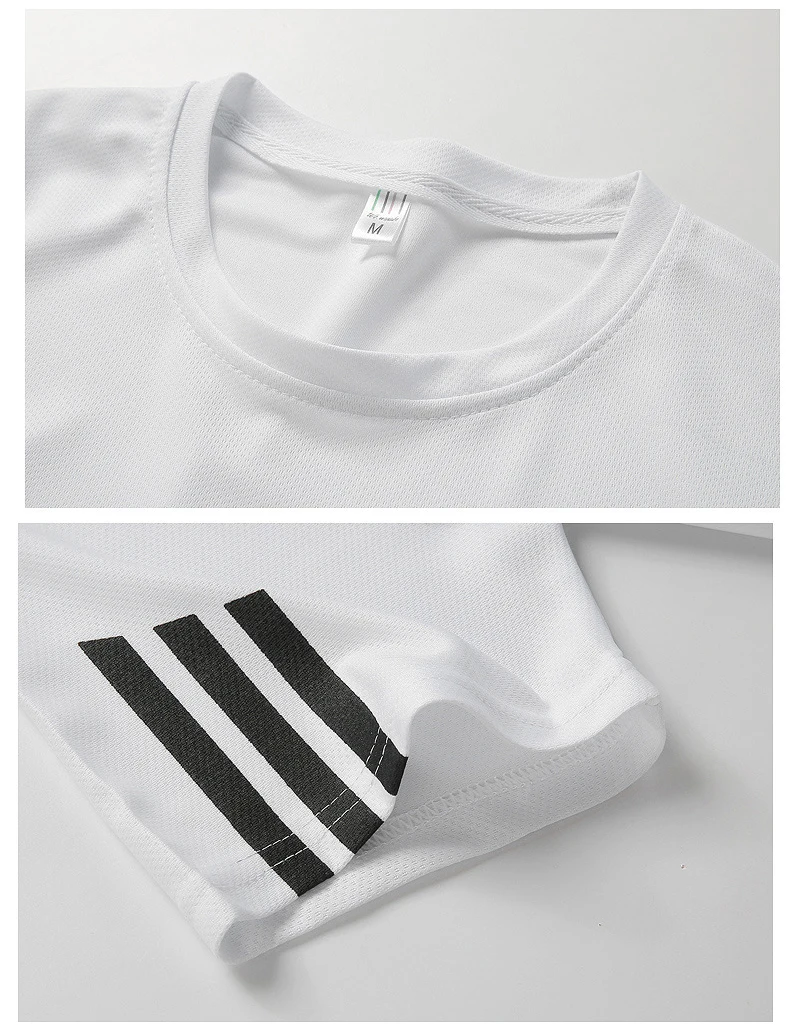 

Summer men's funny short casual long-sleeved solid color round neck unisex hip-hop T-shirt sports top + shorts 2-piece set 2021