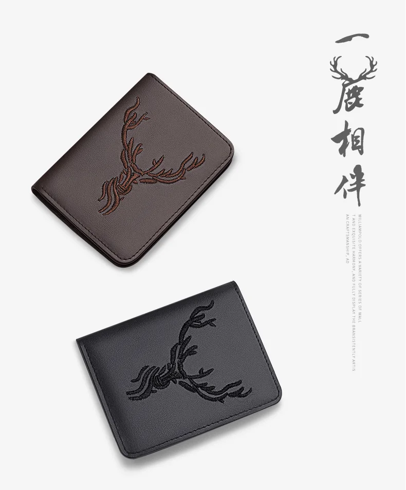 men's wallet short wallet for male real leather new design fashion small thin wallet