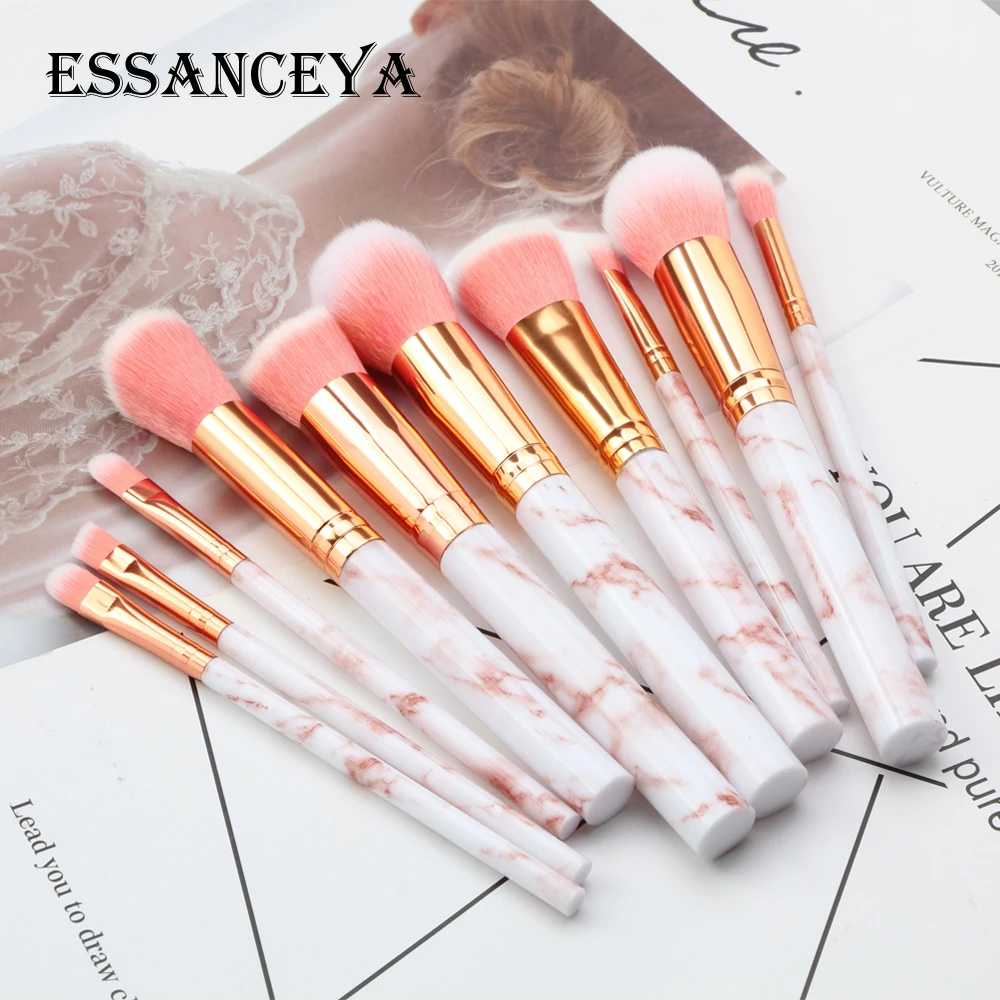 ESSANCEYA Профессиональные кисти для макияжа набор кистей пудры основы теней губ |