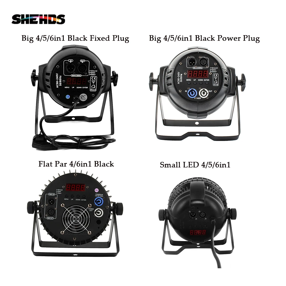 SHEHDS 18x1 2 Вт/18x1 5 Вт/18x18вт Par Lights Aluminum Dj Disco вечерние дискотеки для ночного клуба