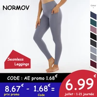 normov women%e2%80%99s yoga sport leggings phone pocket fitness running pants stretchy sportswear gym seamless leggings slim yoga pants