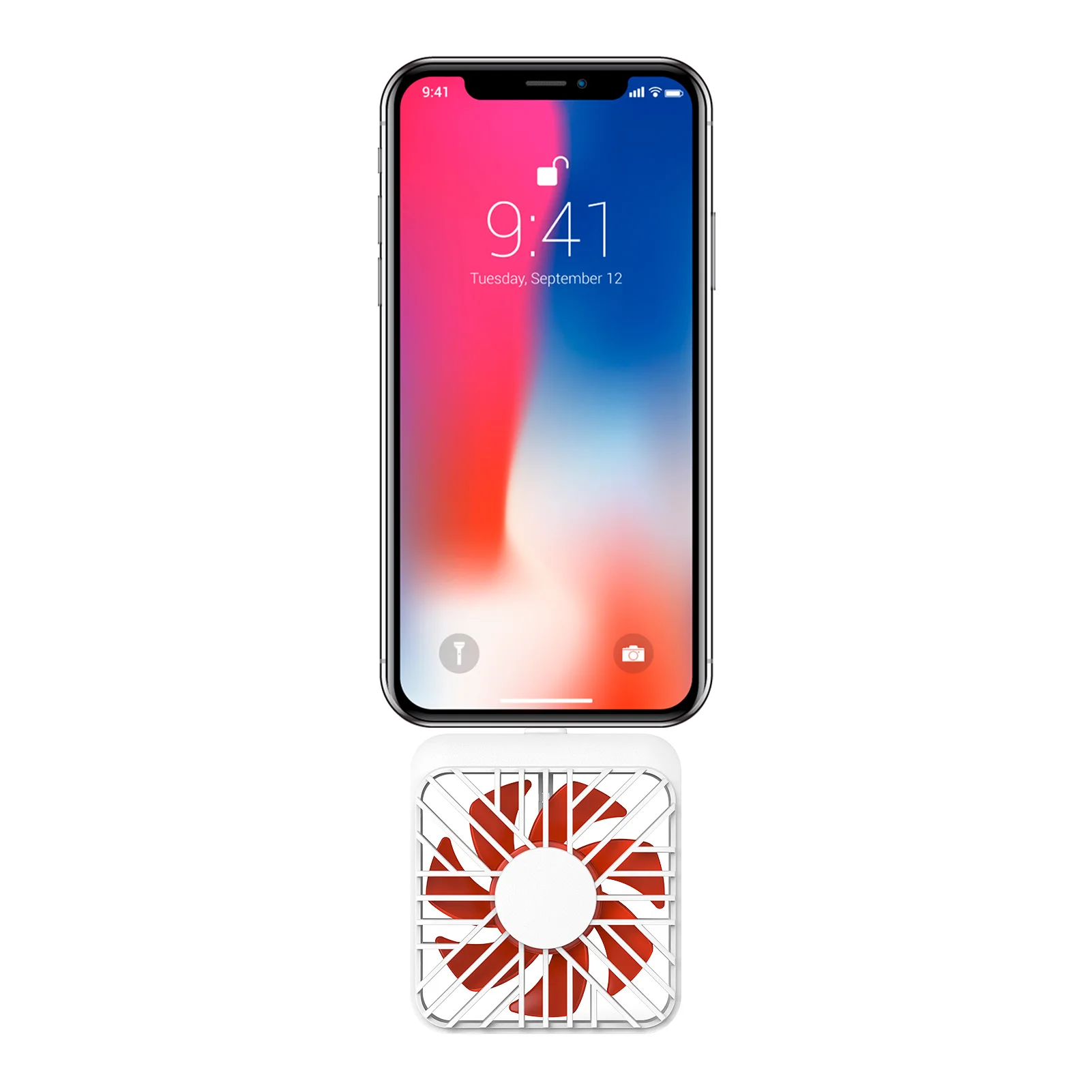 Новинка 2021 мини вентилятор для сотового телефона портативный планшетный