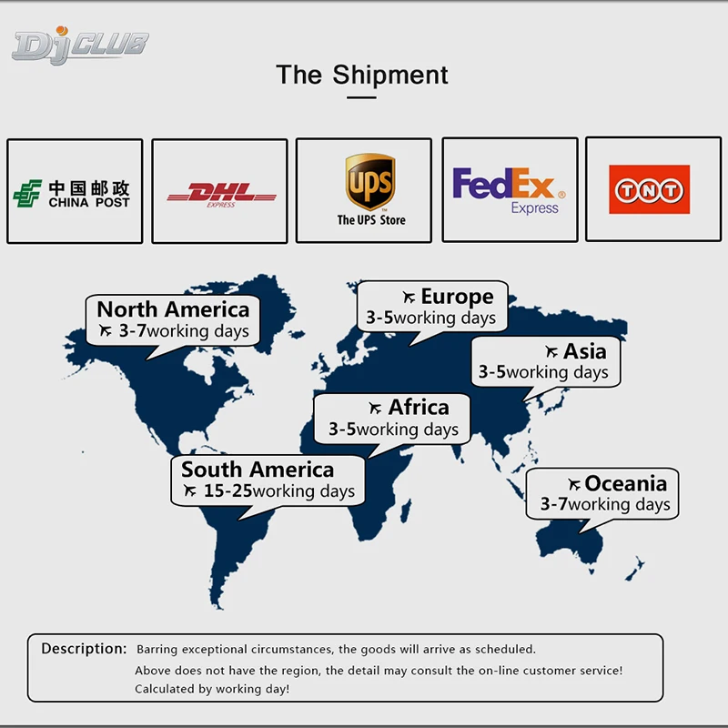 

Additional Shipping Costs