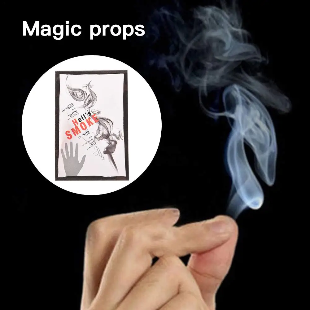 Новинка 2 размера 10 шт./компл. волшебный дым от наконечников пальцев трюк сюрприз