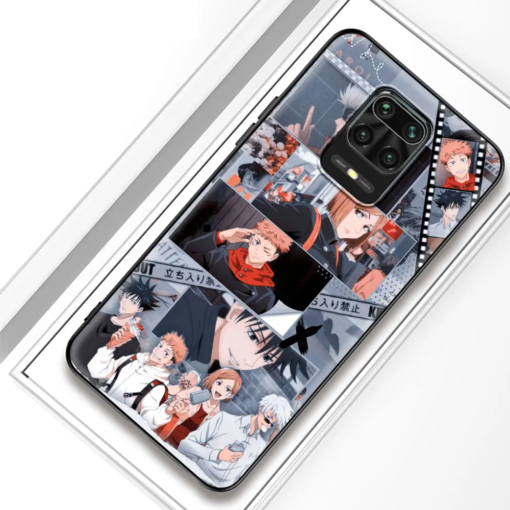 

Jujutsu Kaisen Gojou Satoru Case Funda For Xiaomi Redmi Note 9T 9S 9 8 K40 Pro 8T 8A 9A 9C 7 7A 6 6A Soft Back Shell Cover Coque