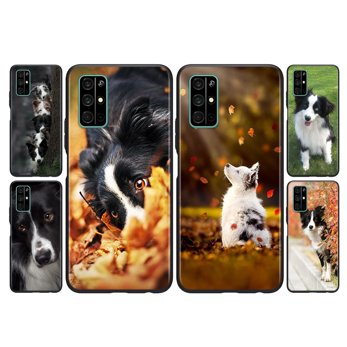 

Silicone Cover Border Collie Dog For Huawei Honor 30i 10X 30S 9A 9S 9X 30 9C 20 20S V20 10i 10 7C Pro Lite Phone Case