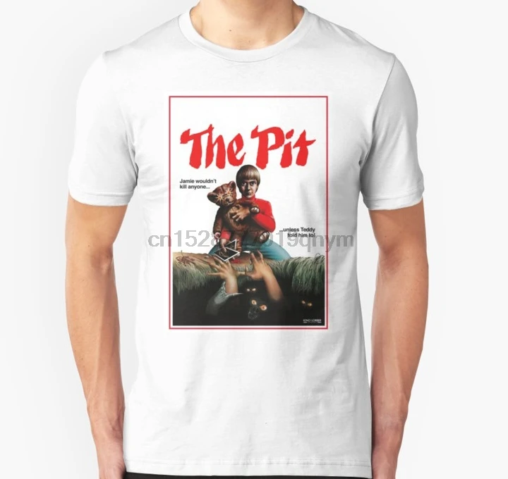 Мужская футболка The Pit (1981) плакат из фильма унисекс с принтом футболки топы |