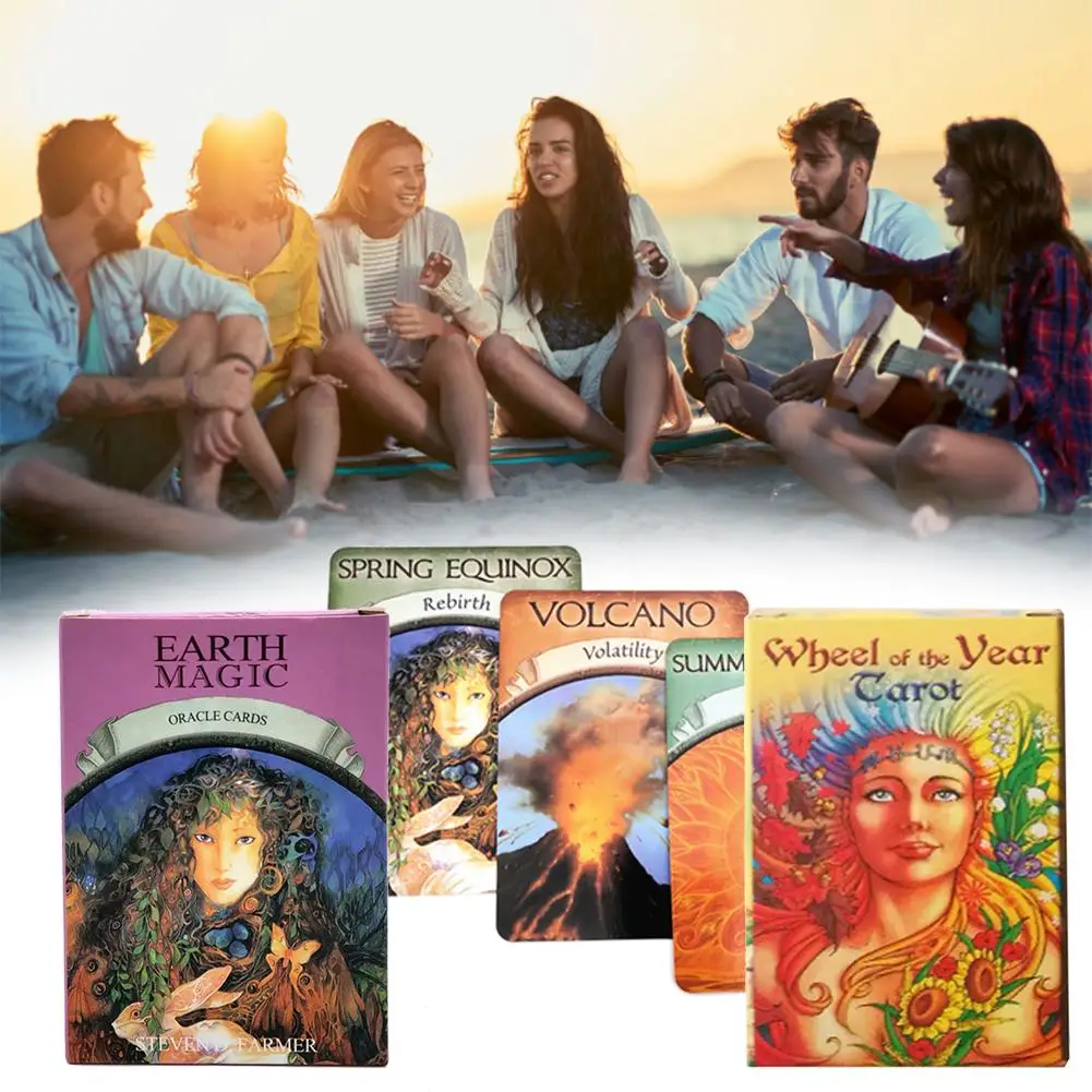 Настольные игры карты земли волшебные с изображением оркула Таро Заводские