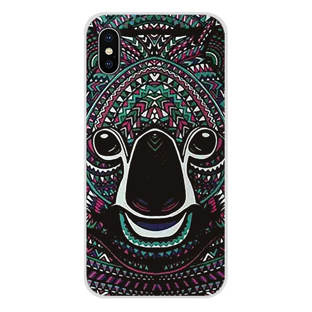 Чехол из ТПУ со светящимися животными слоном волком тигром для Samsung Galaxy S3 S4 S5 Mini S6