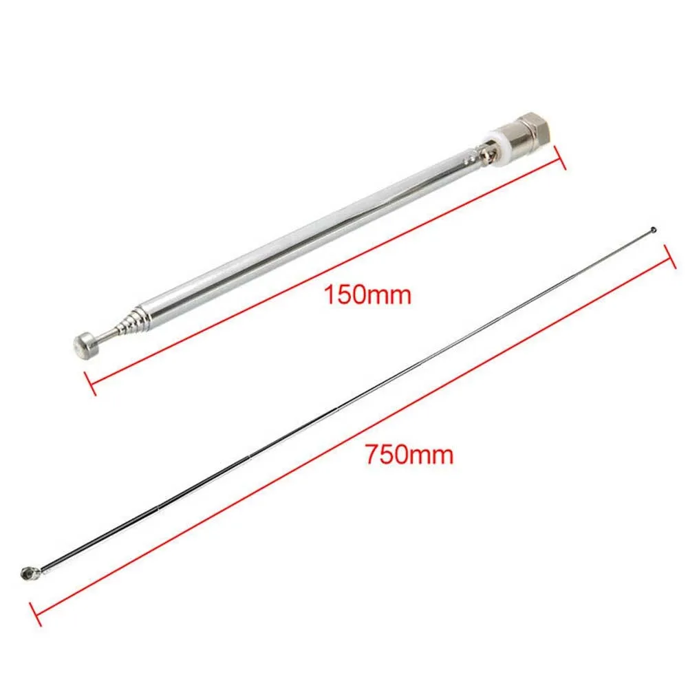 

4pcs/set Radio Aerial Adapter Antenna + Adapters Copper Material DAB FM