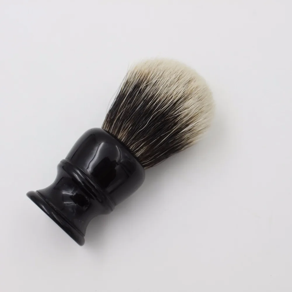 VIGSHAVING черный каучуковая рукоятка лучший Барсучий ворс щетка для бритья|shaving