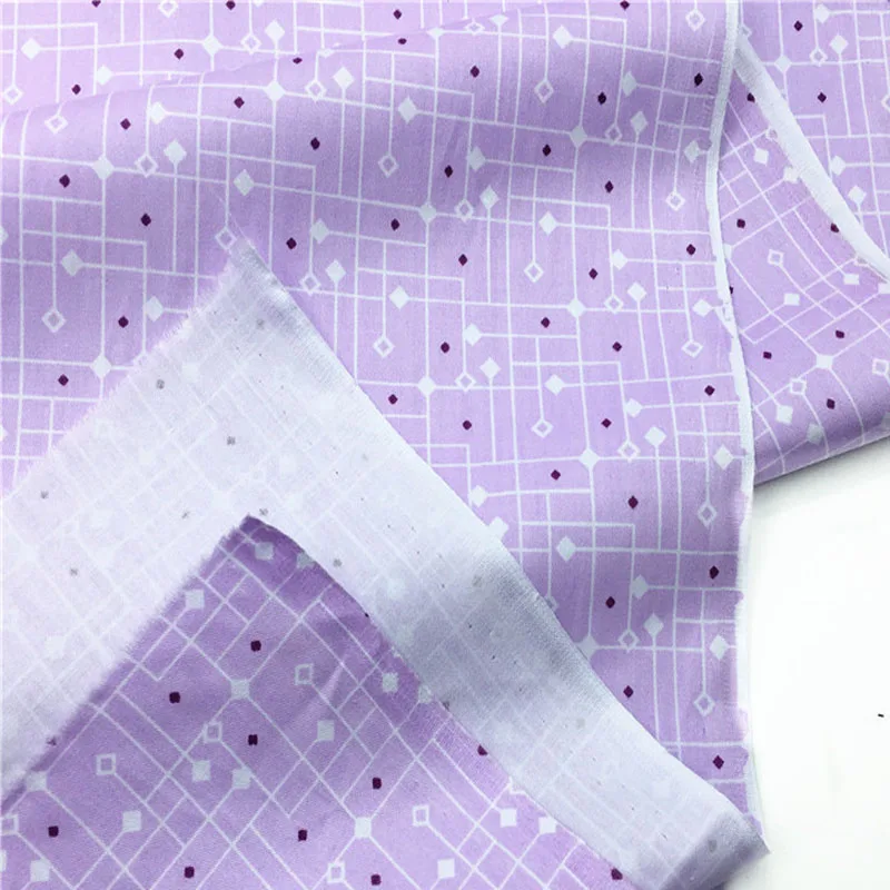 100% хлопок viaPhil брендовая фиолетовая огромная роза цветы и абстрактная хлопковая