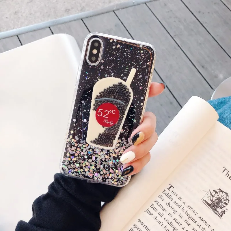 3D Блестящий Мягкий чехол для iPhone 11 Pro XS Max XR X 6S 7 8 plus samsung S8 S9 A50 S20|Бамперы| |