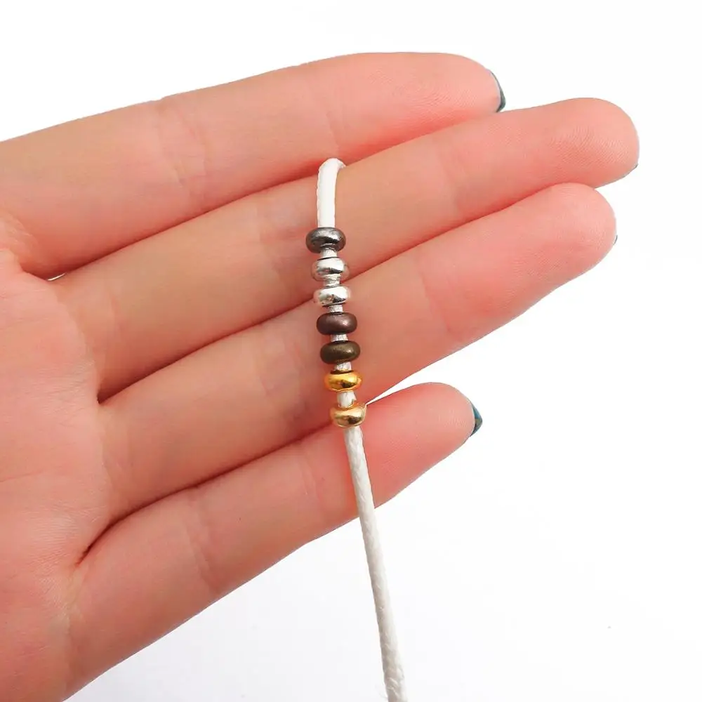 New 100pcs/lot Copper Round Covers Crimp End Beads Dia 3 4 5 mm Stopper Spacer For DIY Jewelry Making Findings Supplies | Украшения и