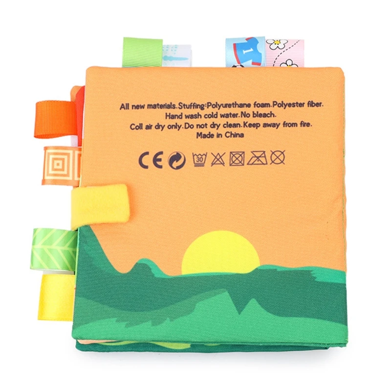 

Soft Development Books for Infants/Babies Hands-on&Expression Ability Training Kids Interest Development Book