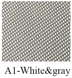 A1 White and gray EWAY CASA затемненные моторизованные шторы на роликах ветрозащитные моторные рулонные шторы Dooya умные электрические Наружные Жалюзи NO_MRB_ORC_35T - Цвет: A1 White and gray