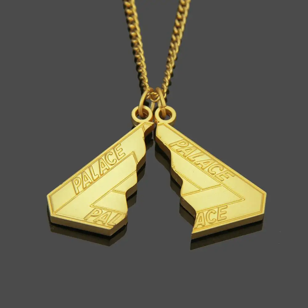 

New fashion Cuban chain, stainless steel, love apartment lucky necklace, hip hop rock Necklace