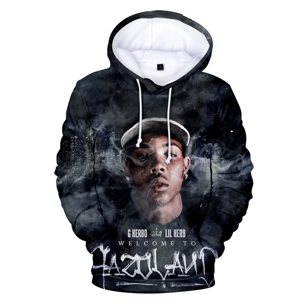 

G Herbo Hoodie 3D Print Men/Women Sweatshirts Fashion Children's Hoodies Hip Hop Pullover Harajuku Clothing Boys Girls Casual