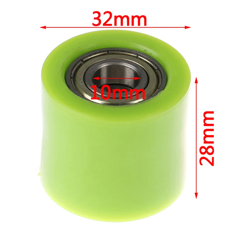 

1pc 10mm Motocycle DIY Drive Chain Roller Pulley Wheel Slider Wheel Guide For Street Bike scooter Motorbike-chain accessories