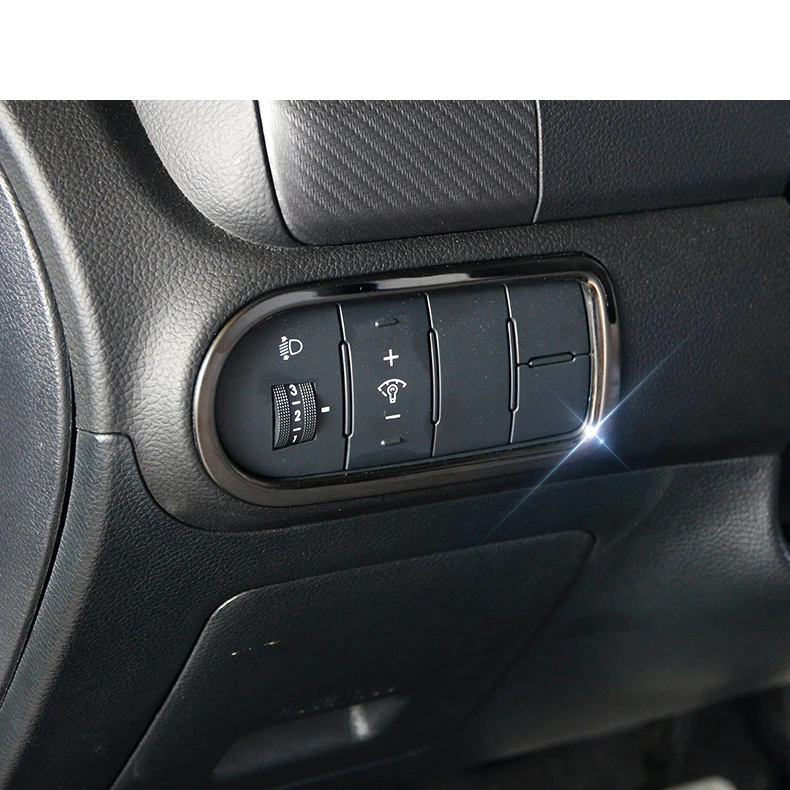 Lsrtw2017 переключатель фар автомобиля рамка планки для Kia K3 Kia Cerato 2012 2013 салонные аксессуары