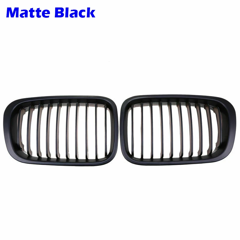 Kidney Grille Front Bumper Racing Air Inlet Grill Fit For 3 Series BMW E46 Sedan Touring 4Door 1998-2001 Car Accessories lund bug deflector