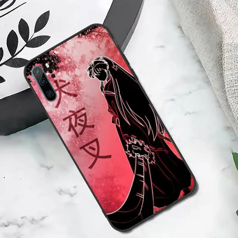 

Sesshoumaru Inuyasha Higurashi Kagome anime Phone Case For Huawei honor Mate P 10 20 30 40 i 9 8 pro x Lite smart 2019 nova 5t