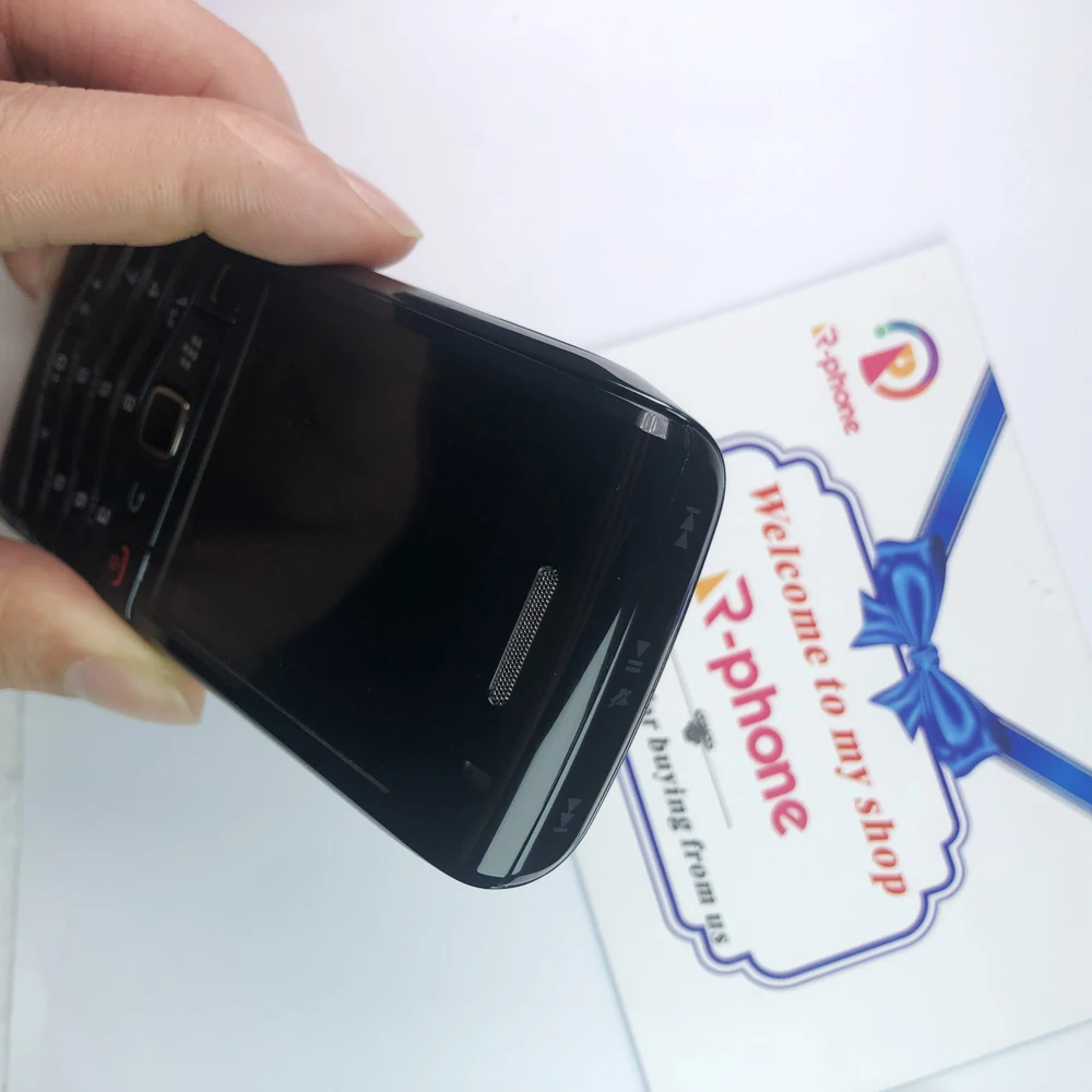 Оригинальный Восстановленный мобильный телефон BlackBerry Pearl 9105 3G GSM WiFi смартфон