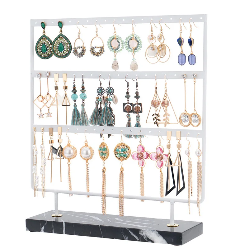 

Metal Jewelry Storage Stand Necklace Rack Ornaments Display Stand Shopping Earring Stand Jewelry Display Props