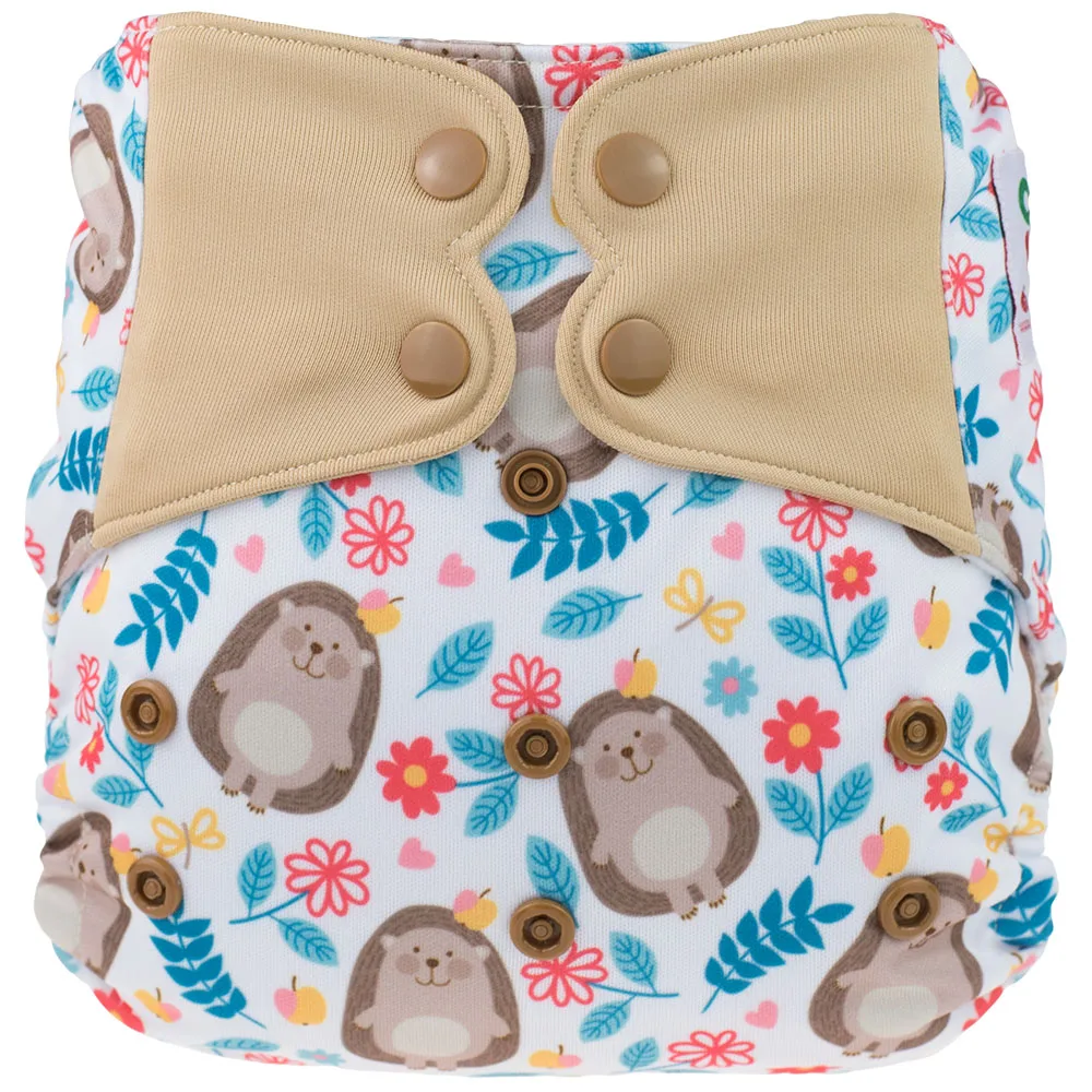 C01Y80 ElfDiaper принт! Подгузник без кармана моющиеся Детские Подгузники Ткань Подгузники - Цвет: C01Y80