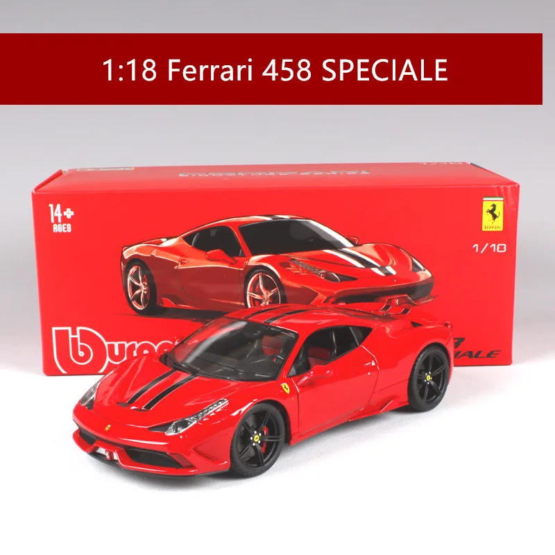 1 Bburago 1:18 Ferrari LAFERRARI черная модель автомобиля 1 18 имитация сплава оригинальная Rafa модель спортивного автомобиля супер модель автомобиля для бега подарок - Цвет: 1
