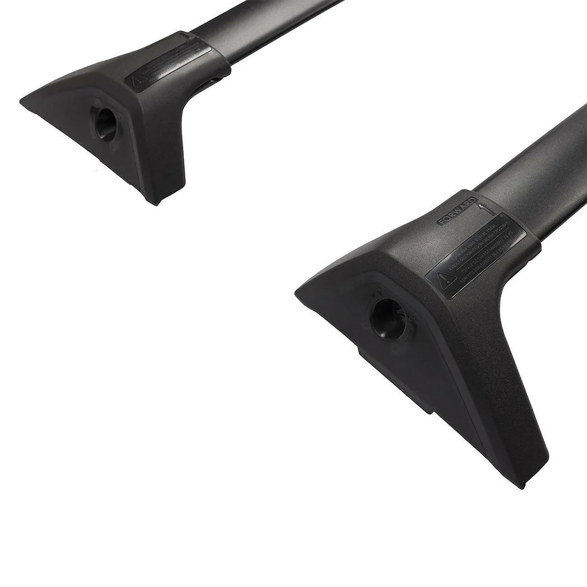 Новый черный горизонтальный кровельный стеллаж поперечный рельс для Toyota RAV4 2019 +