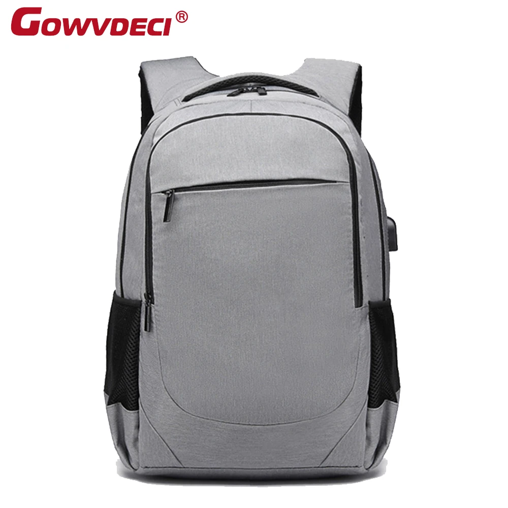 Рюкзак мужской для ноутбука с USB-зарядкой и защитой от кражи | Багаж сумки