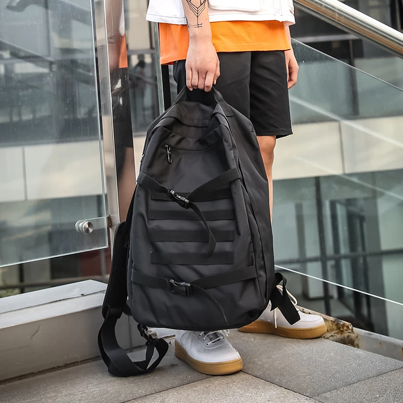 

2021 Fashion backpack for men's versatile Travel Backpack Fashion College Students schoolbag for women Korean high school stud